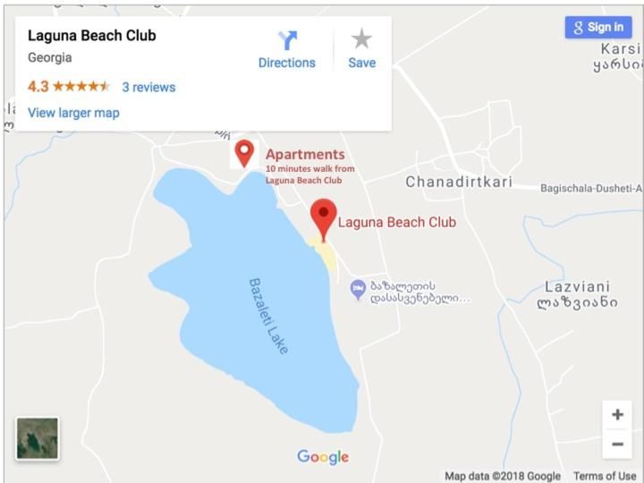 Отель Laguna Beach Club Душети